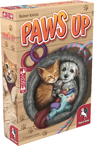 Paws Up by Reiner Knizia, English Edition